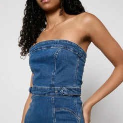 Dresses|Dresses|Dr. Martens Good American Stretch-Denim Midi Dress - XL