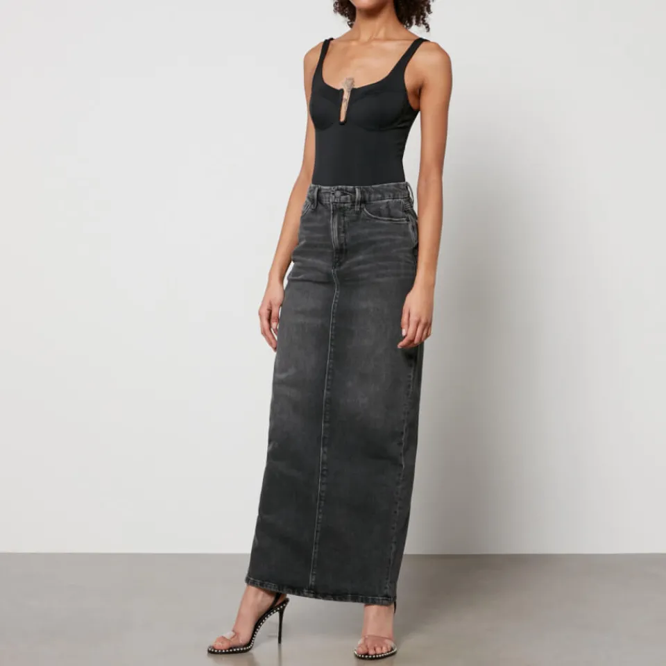 Skirts|Skirts|Dr. Martens Good American Tube Denim Maxi Skirt - US 4/UK 8