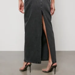 Skirts|Skirts|Dr. Martens Good American Tube Denim Maxi Skirt - US 4/UK 8