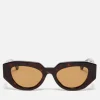 Sunglasses|Sunglasses|Gucci Acetate Geometrical-Frame Sunglasses