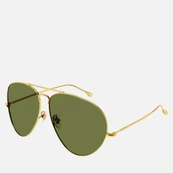 Sunglasses|Sunglasses|Dr. Martens Gucci Metal Aviator-Style Sunglasses