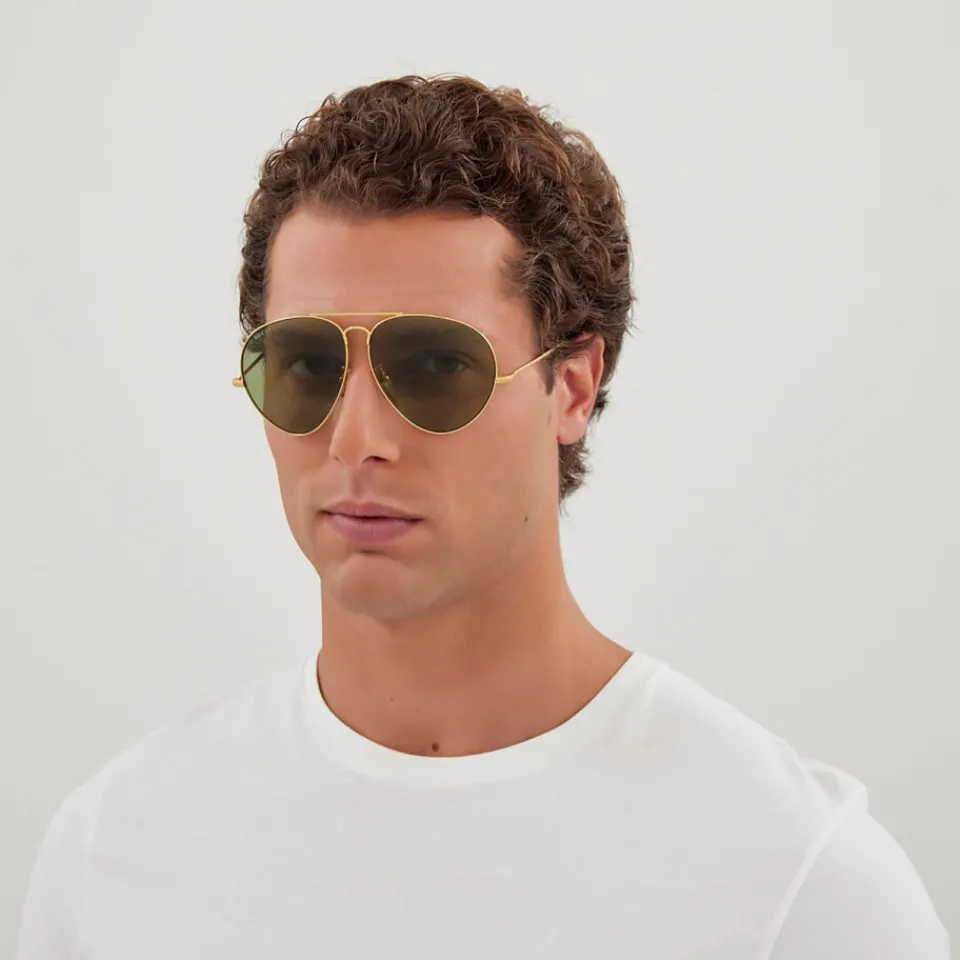 Sunglasses|Sunglasses|Dr. Martens Gucci Metal Aviator-Style Sunglasses