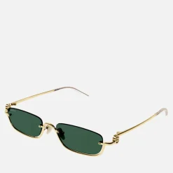 Sunglasses|Sunglasses|Dr. Martens Gucci Metal Rectangle-Frame Sunglasses