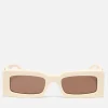 Sunglasses|Sunglasses|Dr. Martens Gucci Oversized Acetate Rectangular-Frame Sunglasses