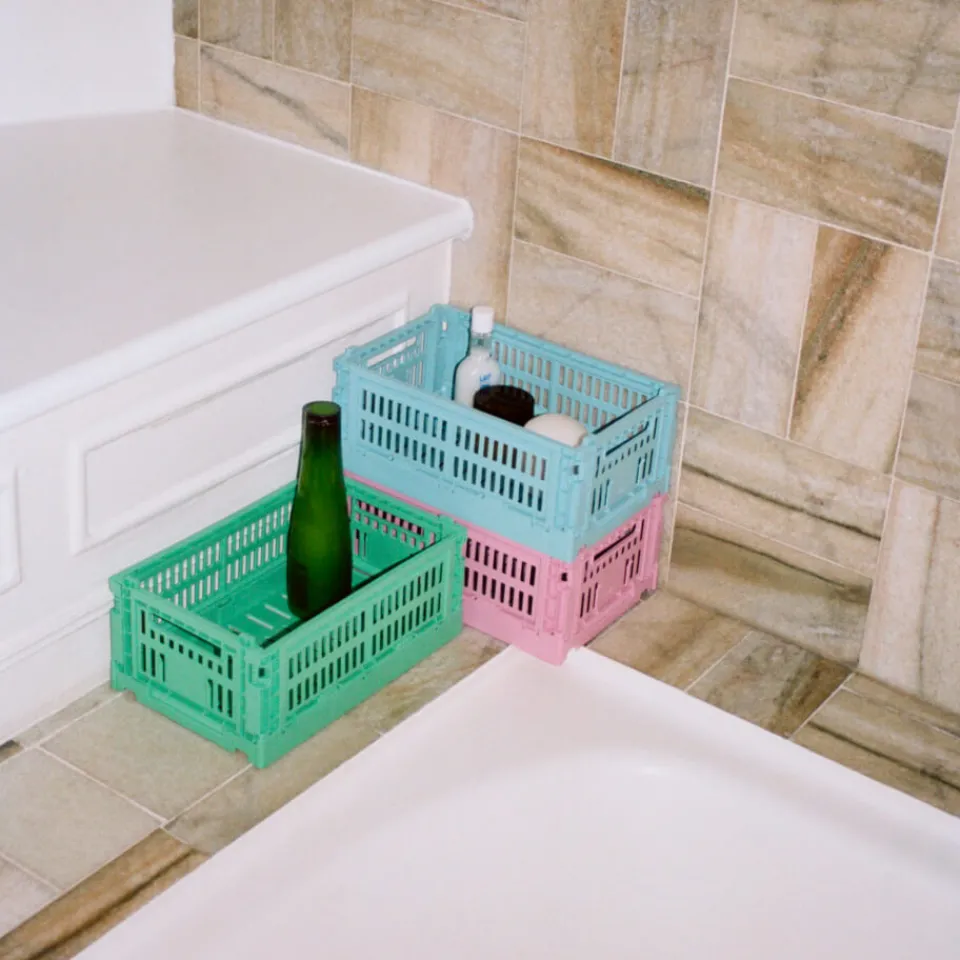 Home Storage|HAY Colour Crate - Dusty Rose - S