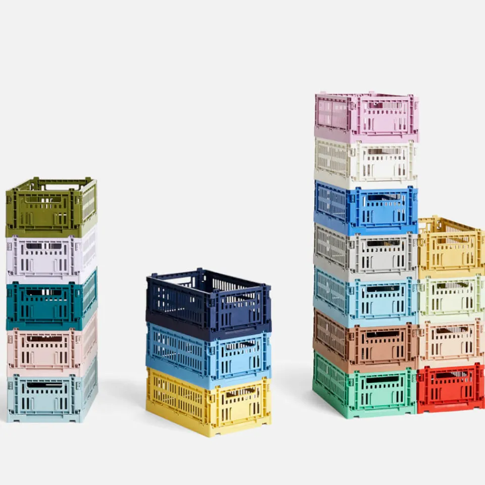 Home Storage|Decorative Accessories|HAY Colour Crate Tan - S
