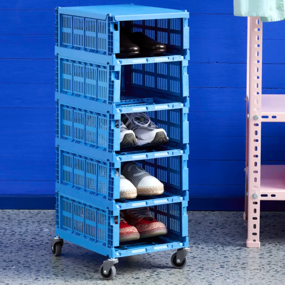 Home Storage|HAY Colour Crate Wheels - Set of 4 - Large