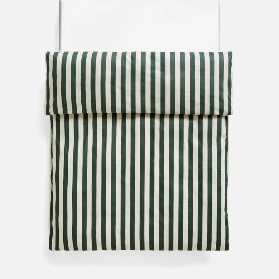 Bedroom|Home Textiles|HAY Été Duvet Cover - Midnight Blue & Grey