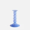 Dining|HAY Wavy Candleholder - Medium - Light Blue