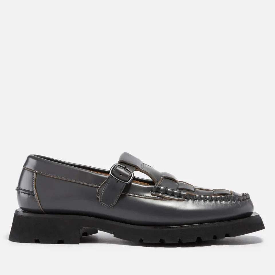 Flats|Hereu Soller Sport Leather Loafers - UK 3