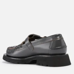 Flats|Hereu Soller Sport Leather Loafers - UK 3