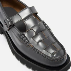 Flats|Hereu Soller Sport Leather Loafers - UK 3