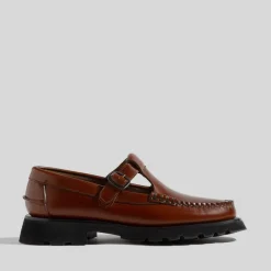 Flats|Hereu Women's Alber Sport Leather Flats - UK 3