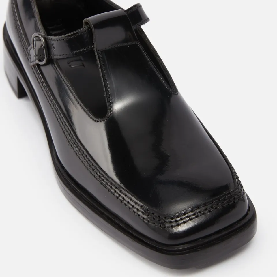 Flats|Hereu Women's Lluisa Polished Leather Flats - UK 4