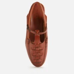 Flats|Hereu Women's Roqueta Leather Slingback Flats - UK 3