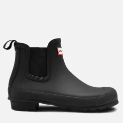 Boots|Hunter Women's Original Chelsea Boots - Black - UK 3