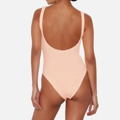 Swimwear|Swimwear|Hunza G Celine Seersucker Swimsuit
