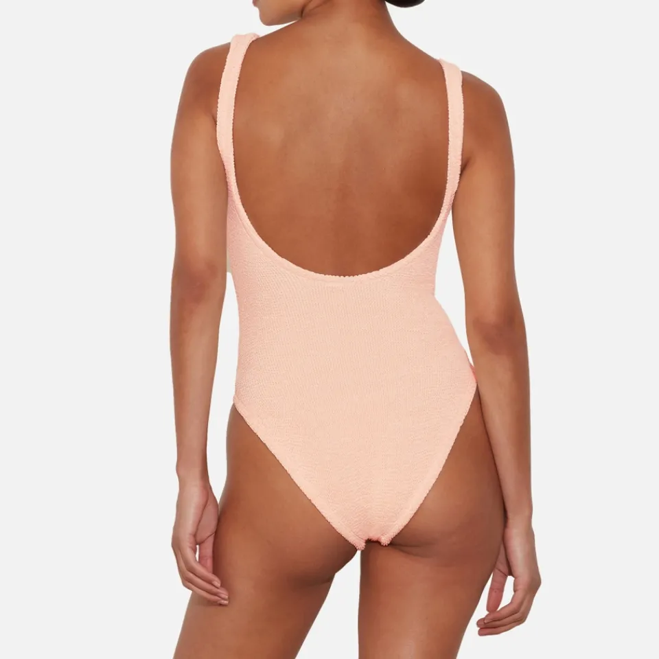 Swimwear|Swimwear|Hunza G Celine Seersucker Swimsuit