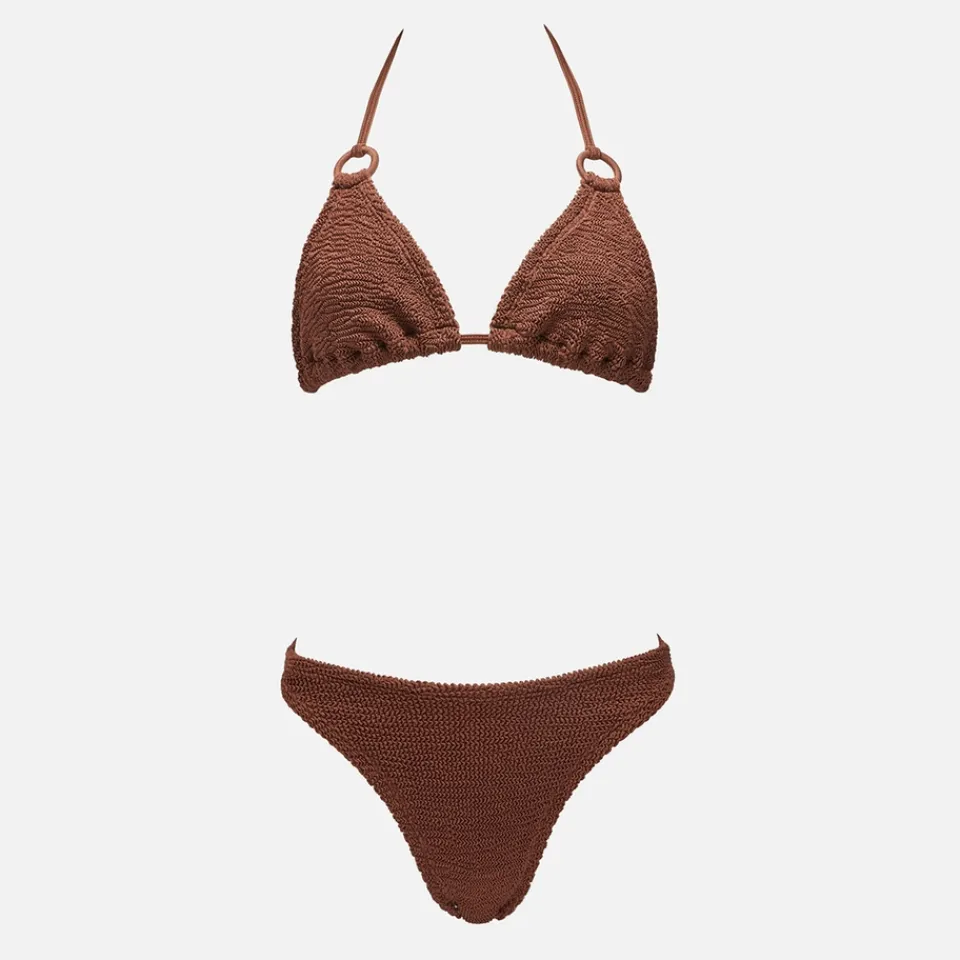 Swimwear|Swimwear|Assouline Hunza G Eva Crinkle™ Seersucker Bikini