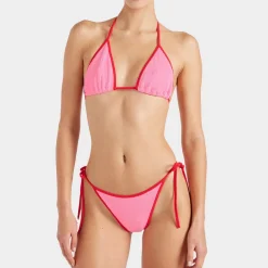 Swimwear|Swimwear|Hunza G Gina Contrast Original Crinkle™ Bikini