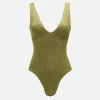 Swimwear|Swimwear|Hunza G Sadie Crinkle™ Seersucker Swimsuit