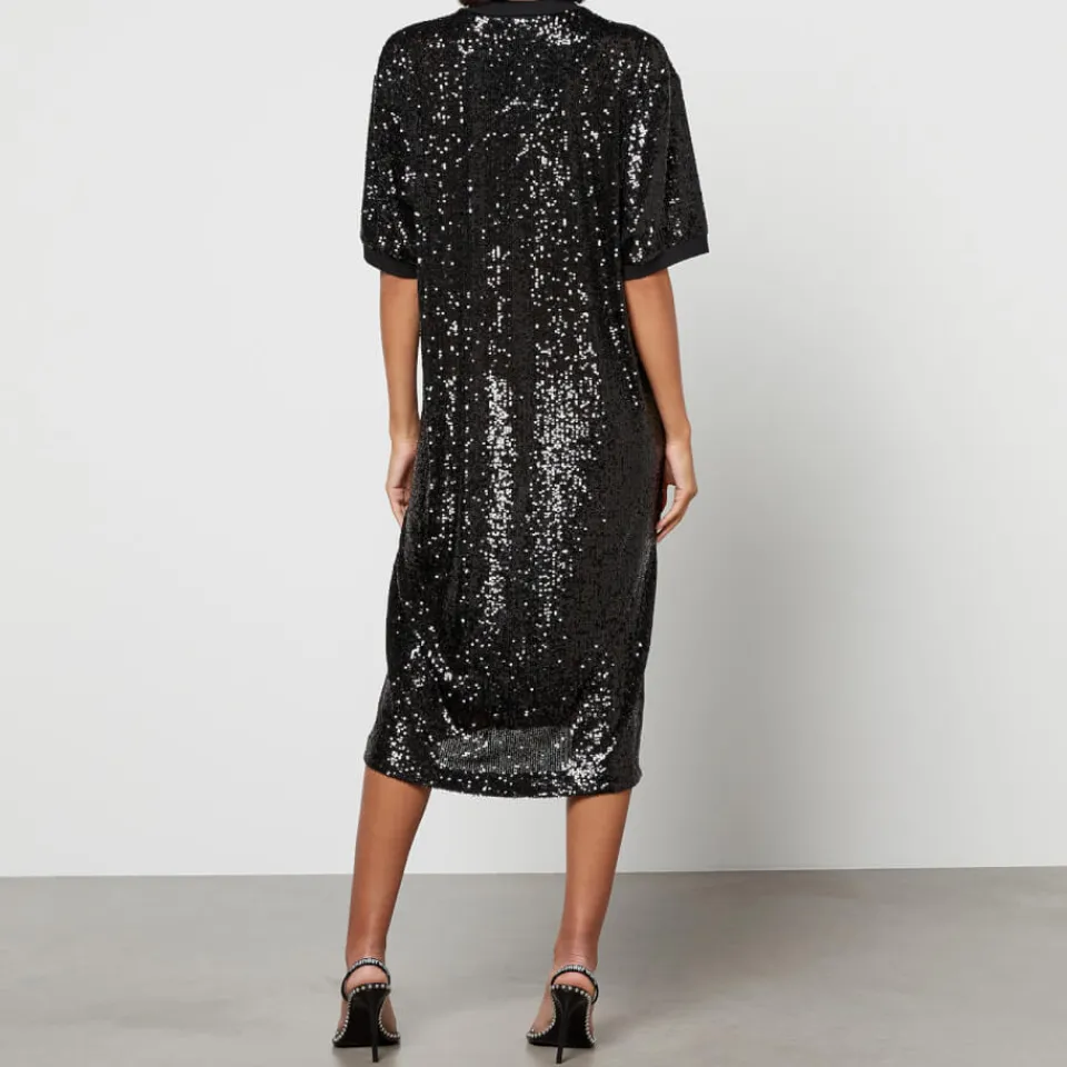 Dresses|Dresses|In The Mood For Love Sequinned Mesh Midi Dress - XS