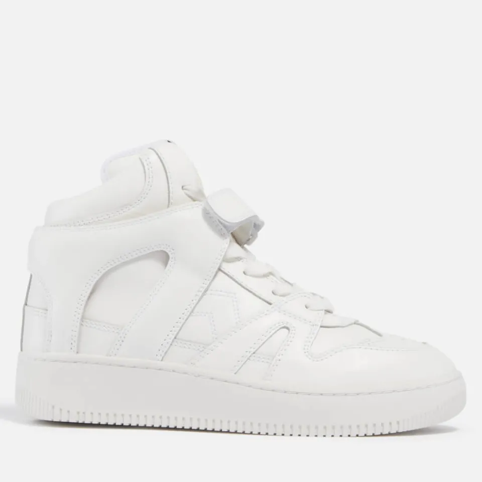 Trainers|Dr. Martens Isabel Marant Brooklee Leather Trainers - UK 3