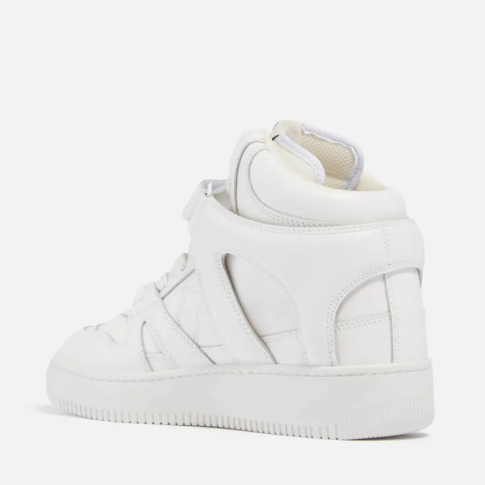 Trainers|Dr. Martens Isabel Marant Brooklee Leather Trainers - UK 3