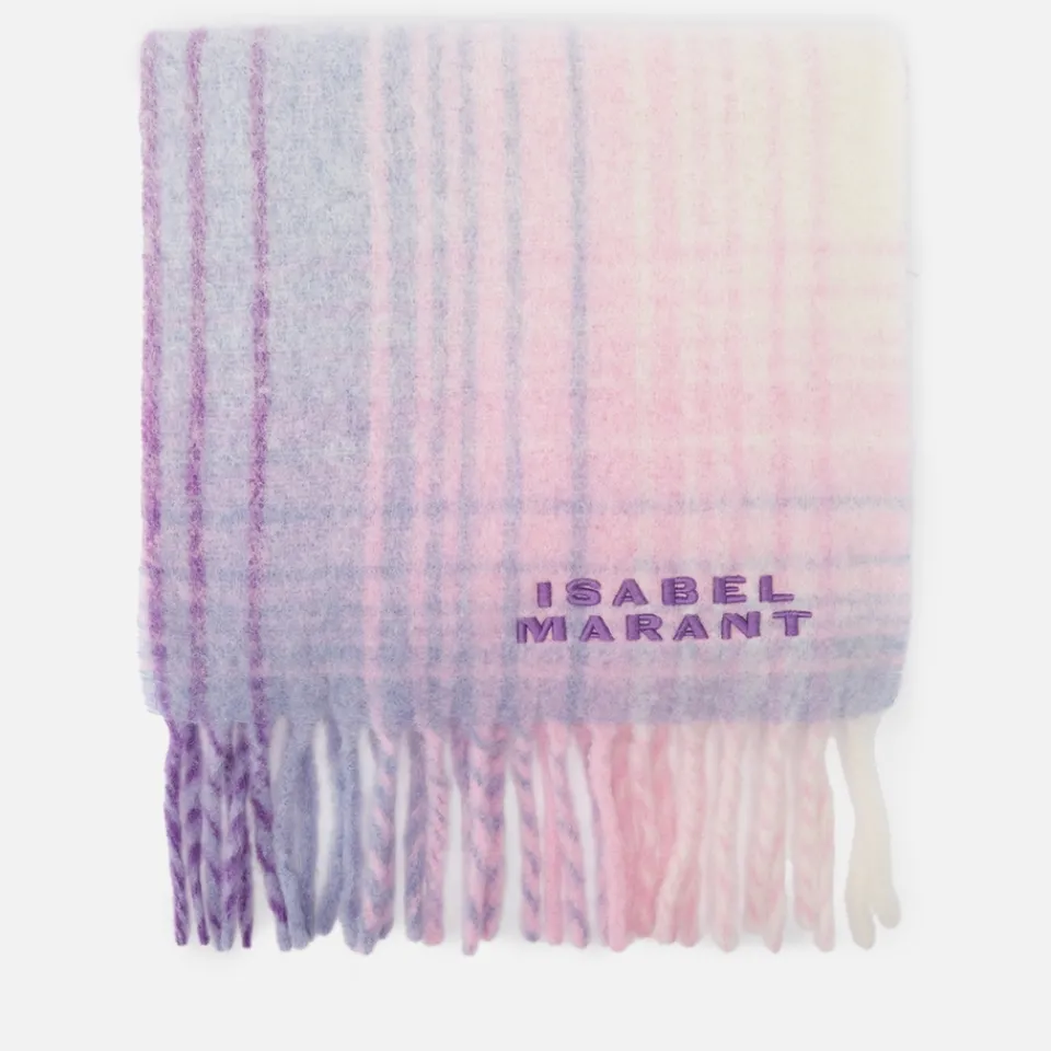 Scarves|UGG Isabel Marant Firny Wool-Blend Check Scarf