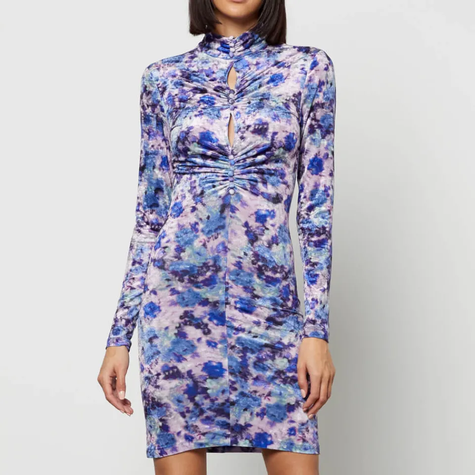 Dresses|Dresses|Dr. Martens Isabel Marant Gram Crushed Velvet Mini Dress - FR 38/UK 10