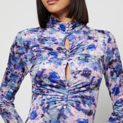 Dresses|Dresses|Dr. Martens Isabel Marant Gram Crushed Velvet Mini Dress - FR 38/UK 10