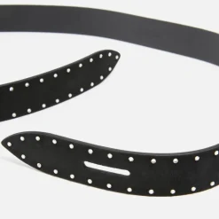 Belts|Dr. Martens Isabel Marant Lecce Crystal-Embellished Nubuck Belt - S