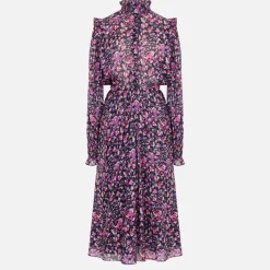 Dresses|Dresses|Dr. Martens Isabel Marant Étoile Galoa Cotton Midi Dress - FR 38/UK 10