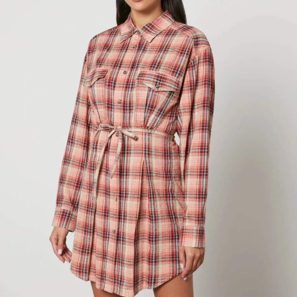 Dresses|Dresses|Holzweiler Isabel Marant Étoile Liliane Cotton and Linen-Blend Shirt Dress - FR 34/UK 6