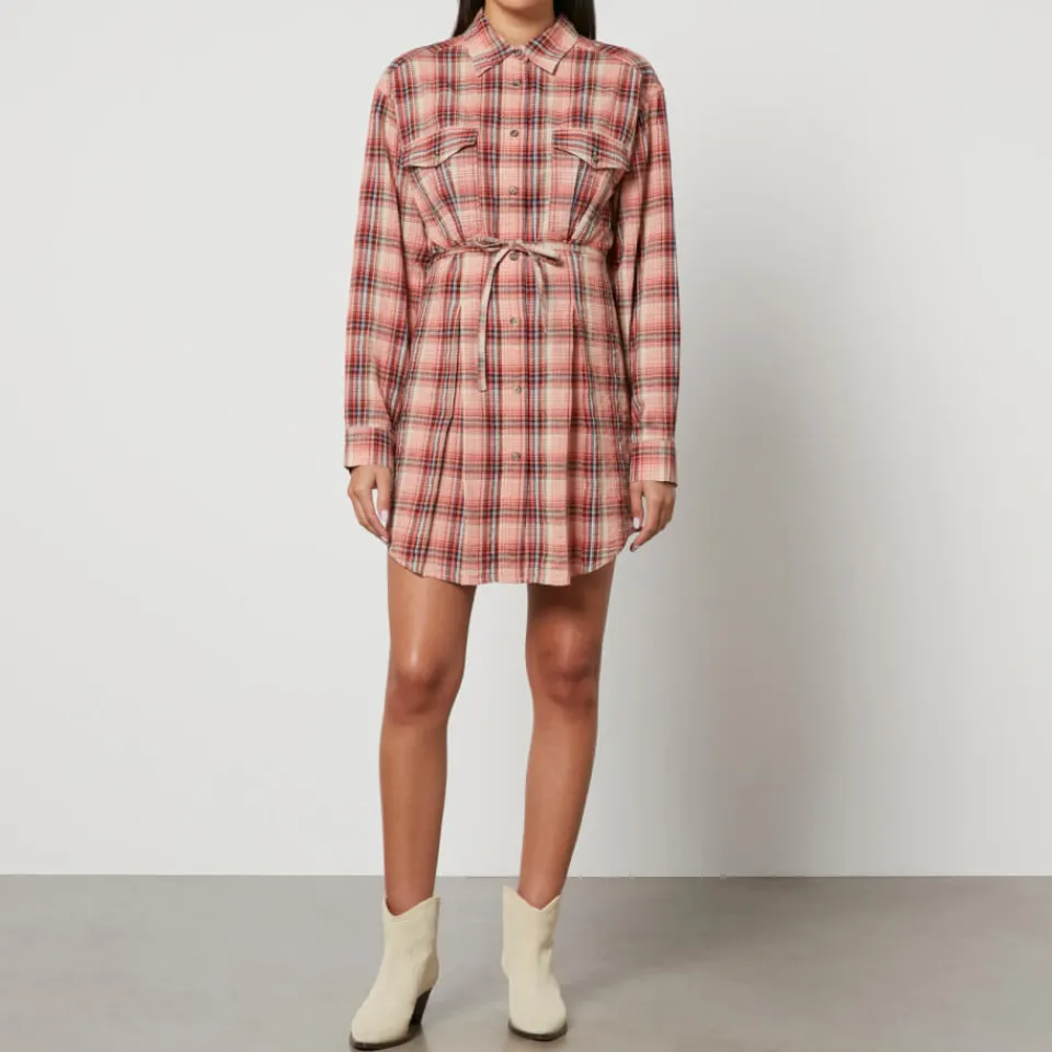 Dresses|Dresses|Holzweiler Isabel Marant Étoile Liliane Cotton and Linen-Blend Shirt Dress - FR 34/UK 6