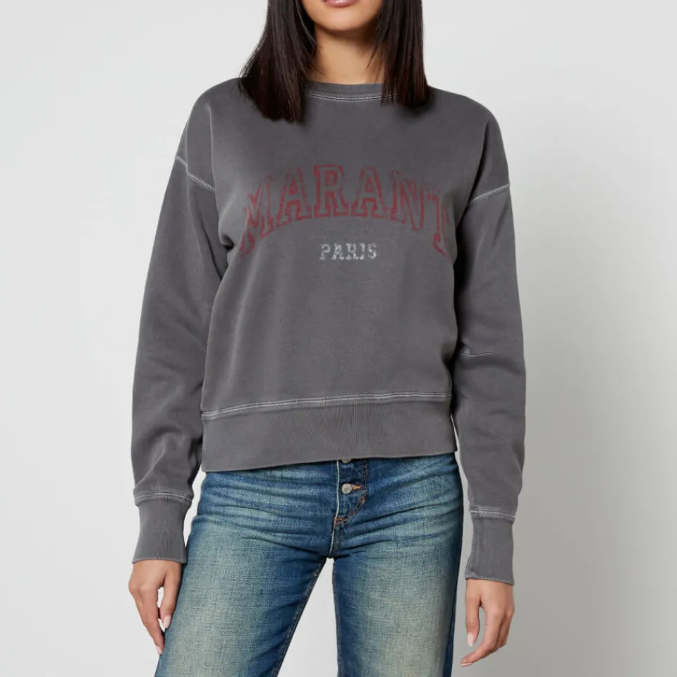 Loungewear|Sweatshirts|Dr. Martens Isabel Marant Étoile Mobyli Cotton-Blend Jersey Sweatshirt - FR 34/UK 6