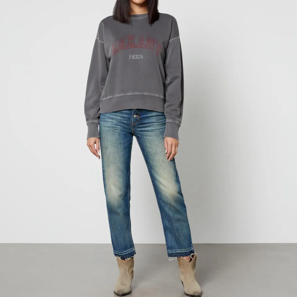 Loungewear|Sweatshirts|Dr. Martens Isabel Marant Étoile Mobyli Cotton-Blend Jersey Sweatshirt - FR 34/UK 6