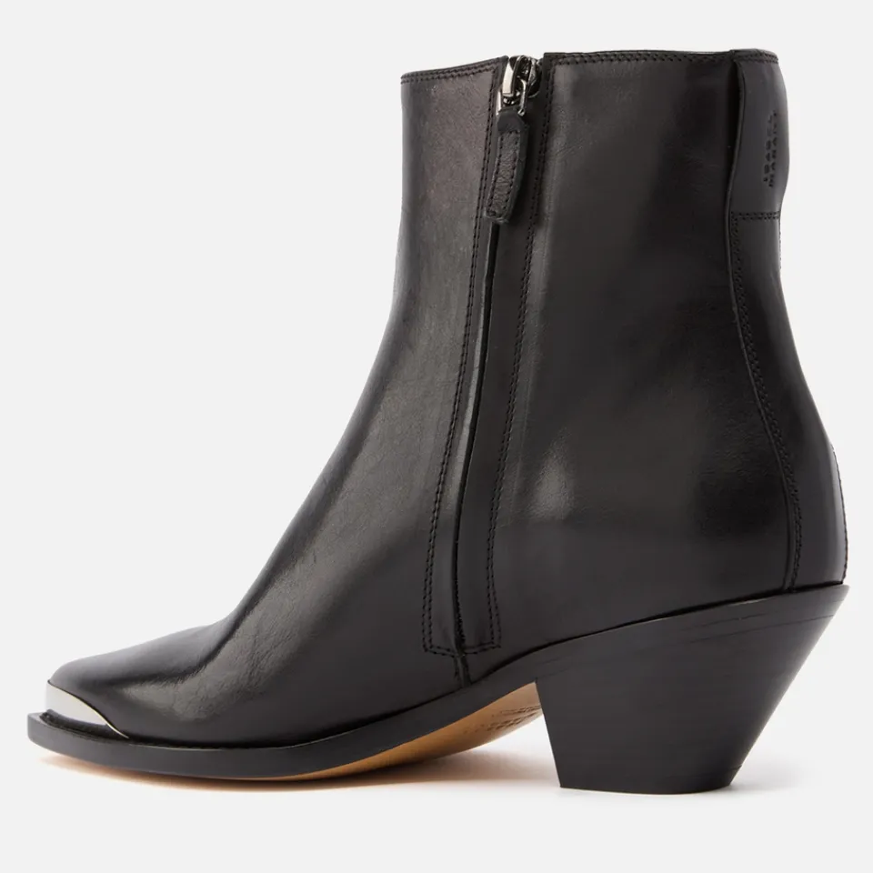 Boots|Dr. Martens Isabel Marant Women's Adnae Leather Western Boots - UK 7