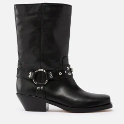 Boots|Dr. Martens Isabel Marant Women's Antya Leather Harness Boots - UK 6