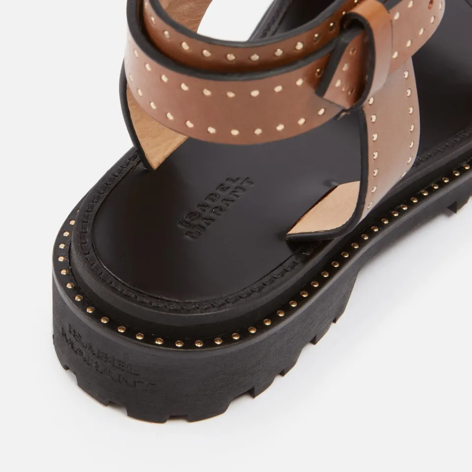 Sandals & Slides|Sandals|Dr. Martens Isabel Marant Women's Breena Leather Sandals - UK 3