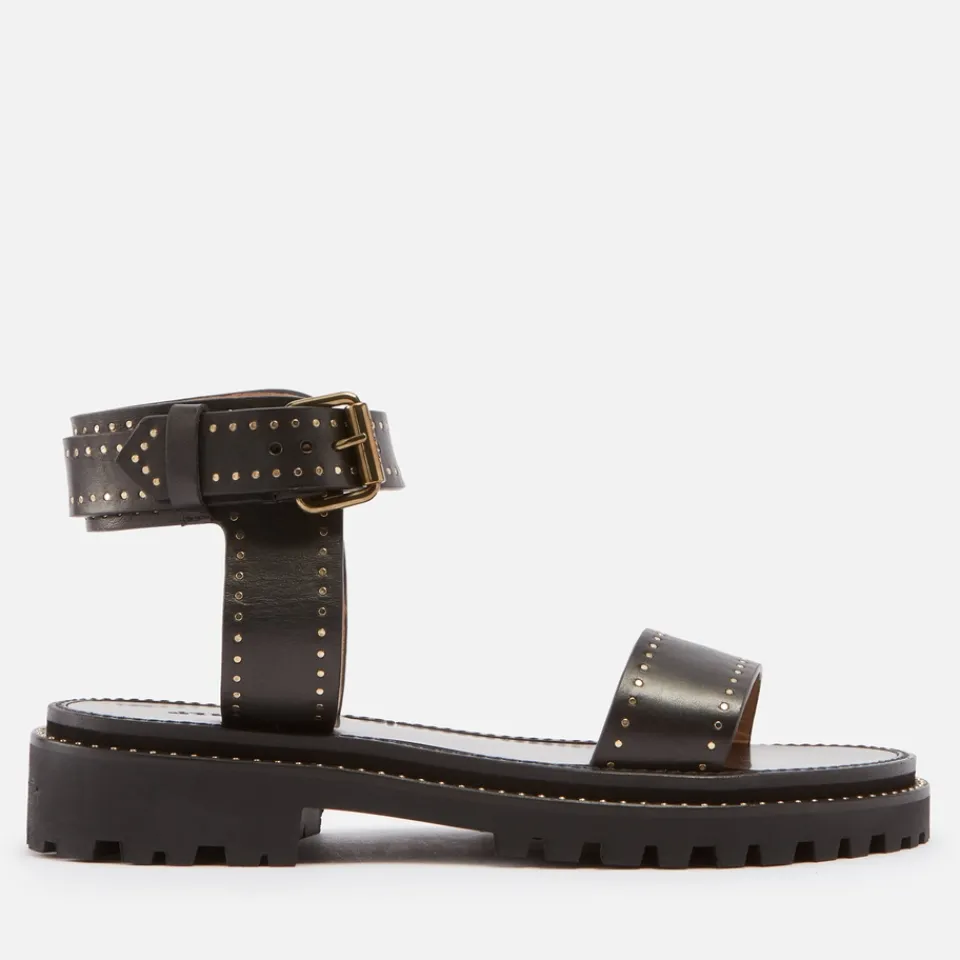 Sandals & Slides|Sandals|Dr. Martens Isabel Marant Women's Breena Studded Leather Sandals - UK 3