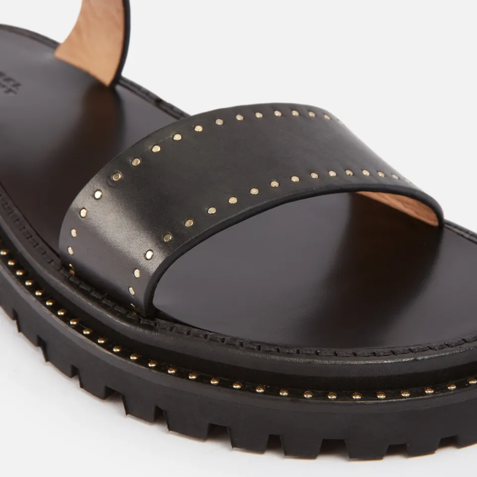 Sandals & Slides|Sandals|Dr. Martens Isabel Marant Women's Breena Studded Leather Sandals - UK 3