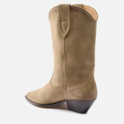 Boots|Isabel Marant Women's Duerto Suede Western Boots - UK 3
