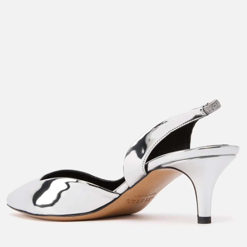 Heels|Marant Etoile Isabel Marant Women's Piery Leather Slingback Court Heels - UK 3