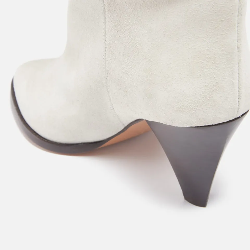 Boots|Dr. Martens Isabel Marant Women's Rouxa-GZ Suede Heeled Boots - UK 3
