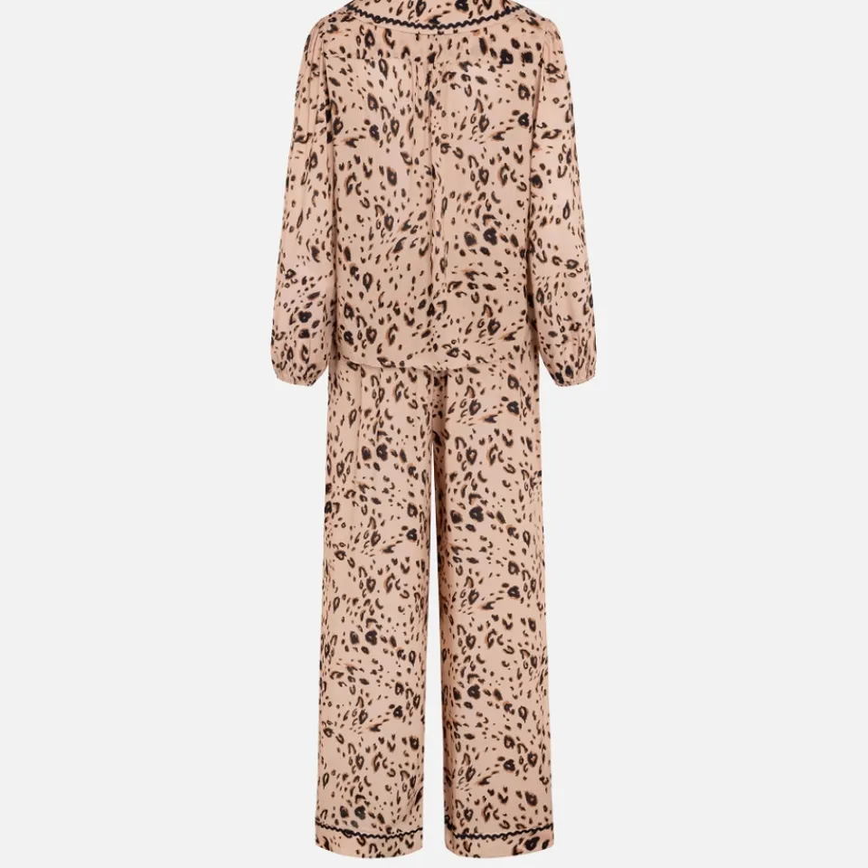 Loungewear|Dr. Martens it's 9pm Frenchie Cheetah-Print Pyjama Set - 8