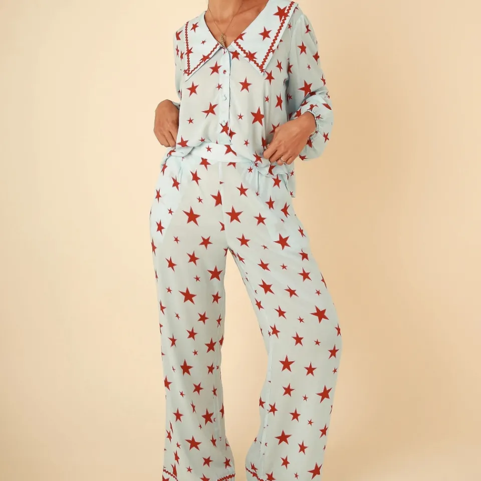 Loungewear|Dr. Martens it's 9pm Frenchie Star-Print Pyjama Set - 12