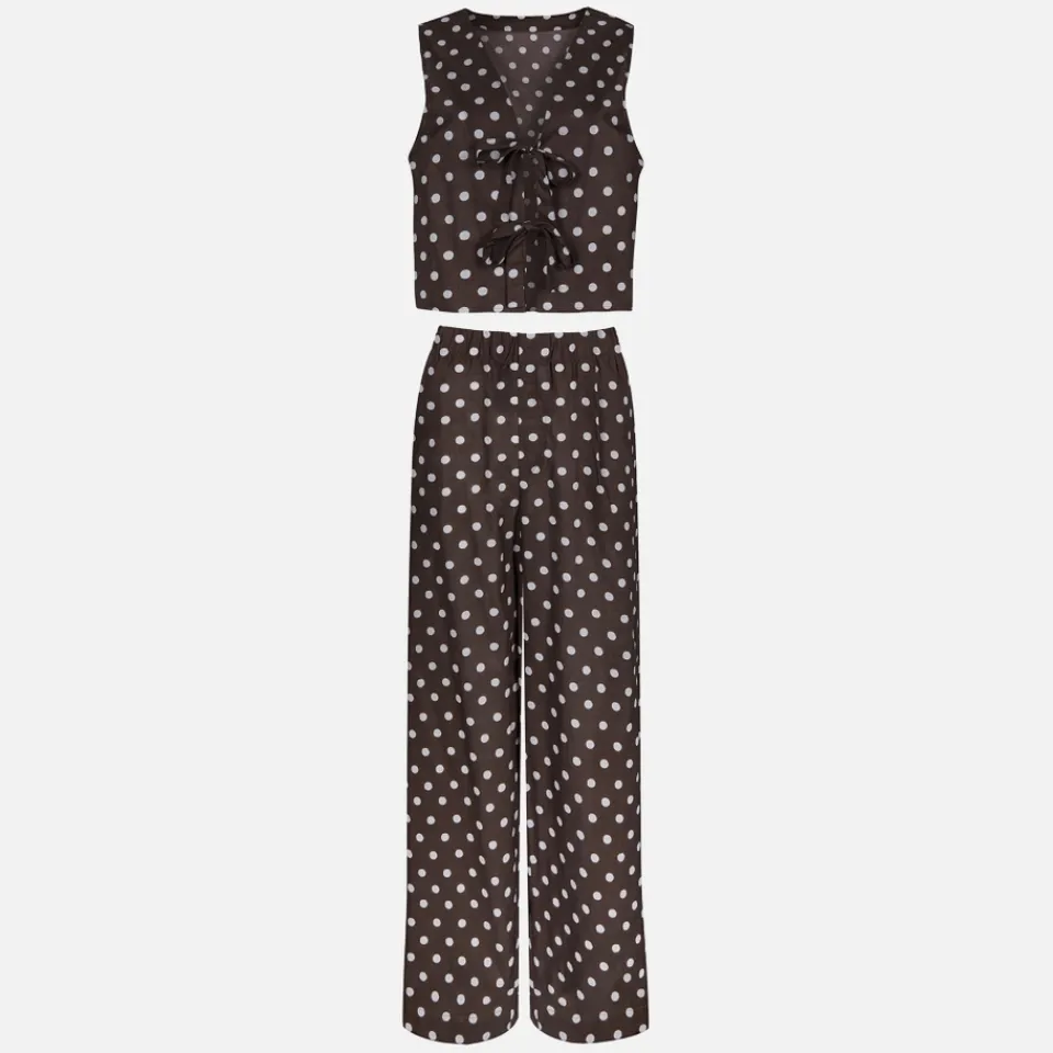 Loungewear|Dr. Martens It's 9pm Mia Cotton-Voile Pyjama Set - 0/UK 8