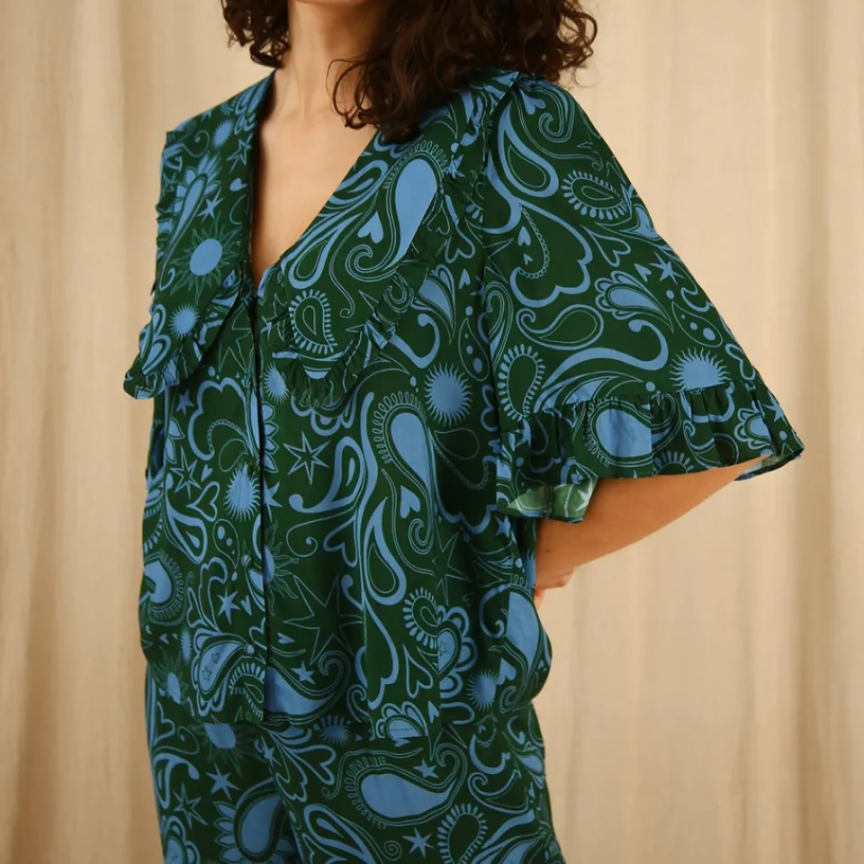 Loungewear|Dr. Martens it's 9pm Selene Paisley-Print Woven Pyjama Set - 12