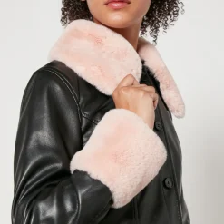 Jackets|Coats|Vagabond Shoemakers Jakke Brittany Cropped Faux Leather Jacket - L